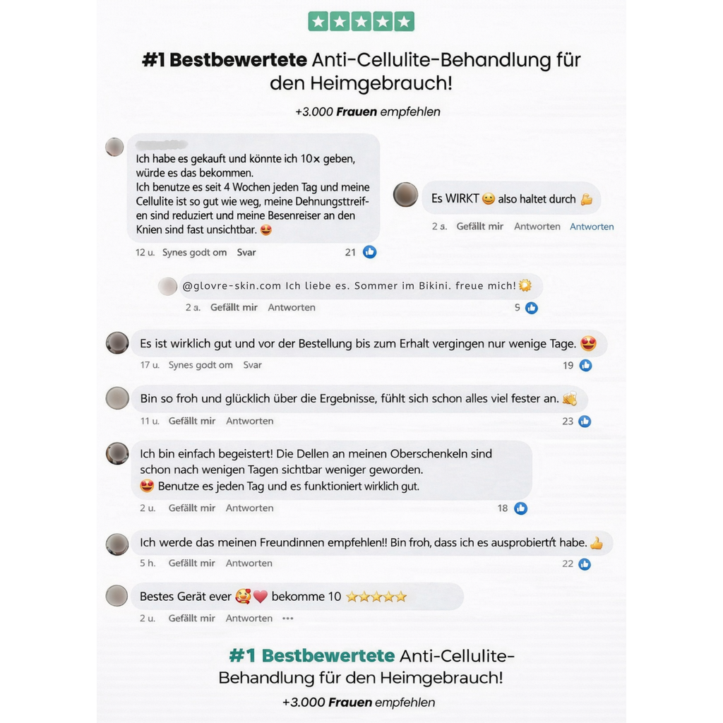GLOVRÉ™ – Cellulite-Behandlung