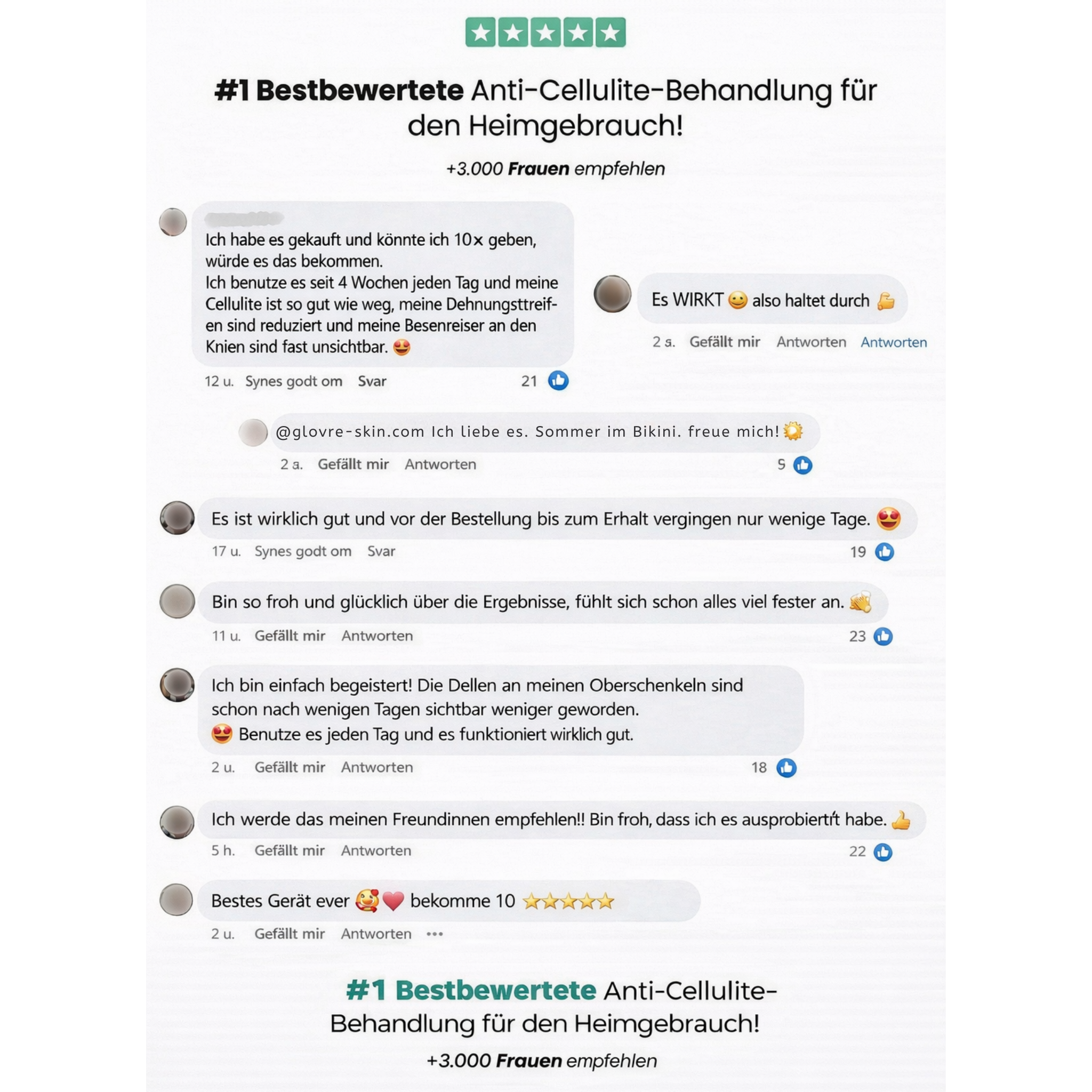 GLOVRÉ™ – Cellulite-Behandlung